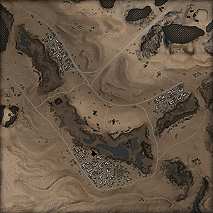 Карта песчаная река