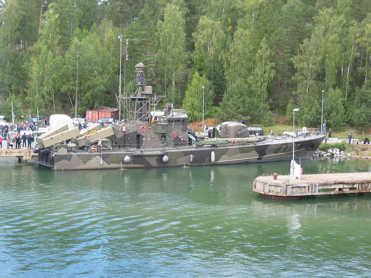 Missile boat r142 ystad