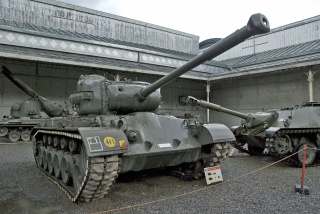 Fichier:320px-M26A1 at the Royal Army Museum of Brussels. in 1980..jpg