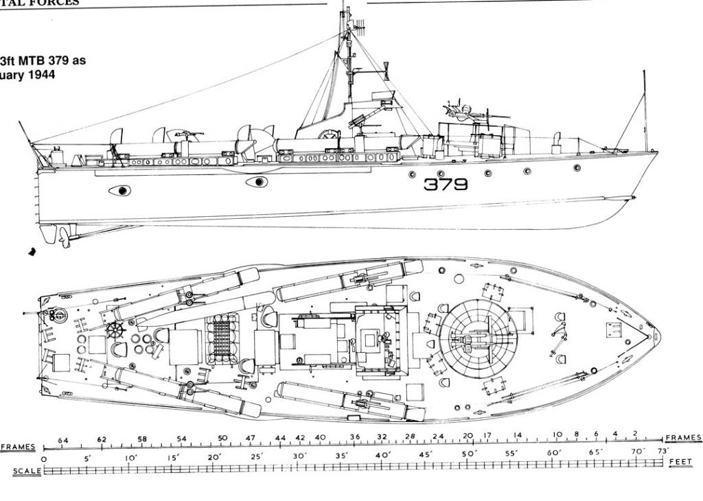 Торпедный катер рт 109 чертежи