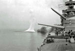 Scharnhorst_deck_as_engages_American_transport.jpg
