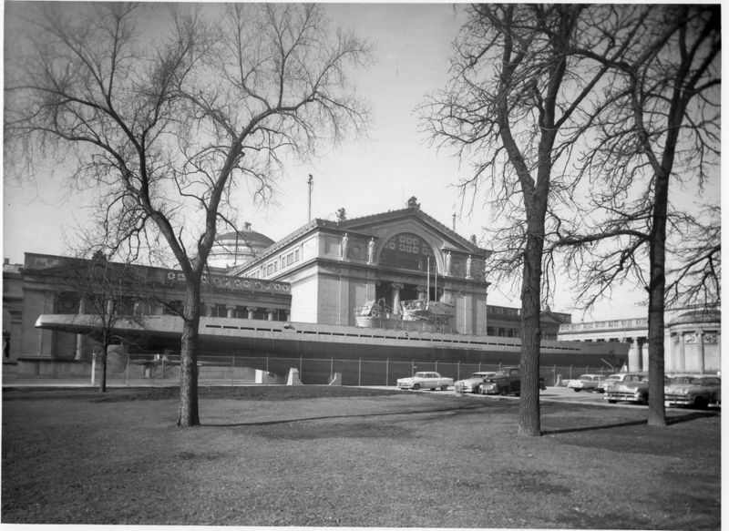 Datei:Boat at Museum in 1950s.jpg