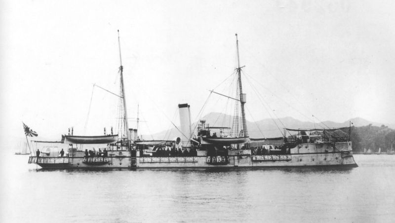 Datei:Japanese Gunboat Akagi.jpg