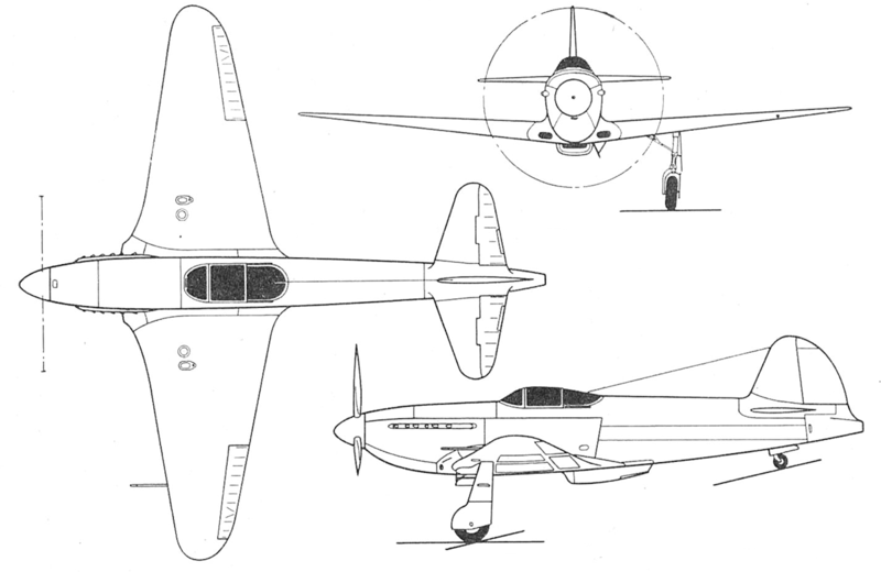 Datei:Як-3РД компоновочная.gif