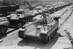 Panther Ausf. D tanks, 1943. The D model can best be recognized by the drum cupola.jpg