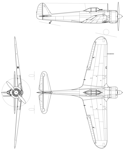 File:Nakajima Ki 43-I.svg