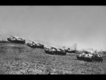 T34 tanks in a tight formation during the battle of Kursk.jpg