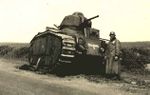 Disabled French Char B1 bis tank No. 391, Craonne..jpg