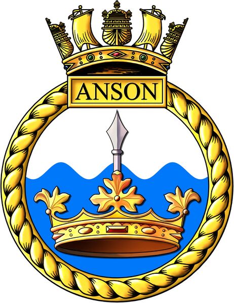 Dosya:HMS Anson insignia.jpg