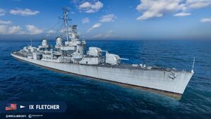 Fletcher-class destroyer - Wikipedia