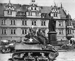 M5 Light Tank with the 761st Tank Battalion in Coburg, Germany, 21 April 1945.png