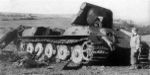 Jagdtiger, destroyed by his own crew at the battle of Ruhn.jpg