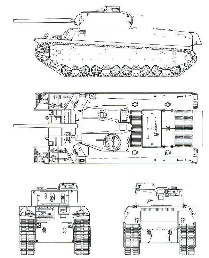 Arl 44 чертежи