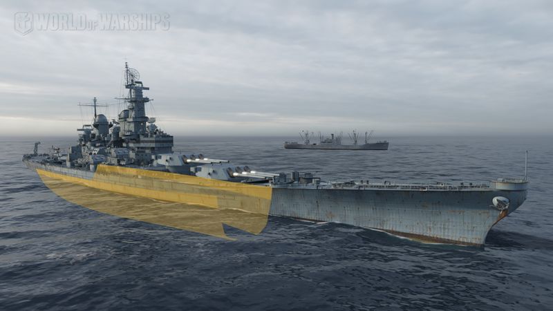 Soubor:3 противоторпедная защита Iowa.jpg