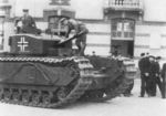 1942 Automn Dieppe France. Captured Churchill Mk III captured during Dieppe raid..jpg