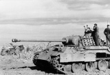 Panther tank on Eastern front near kharkov