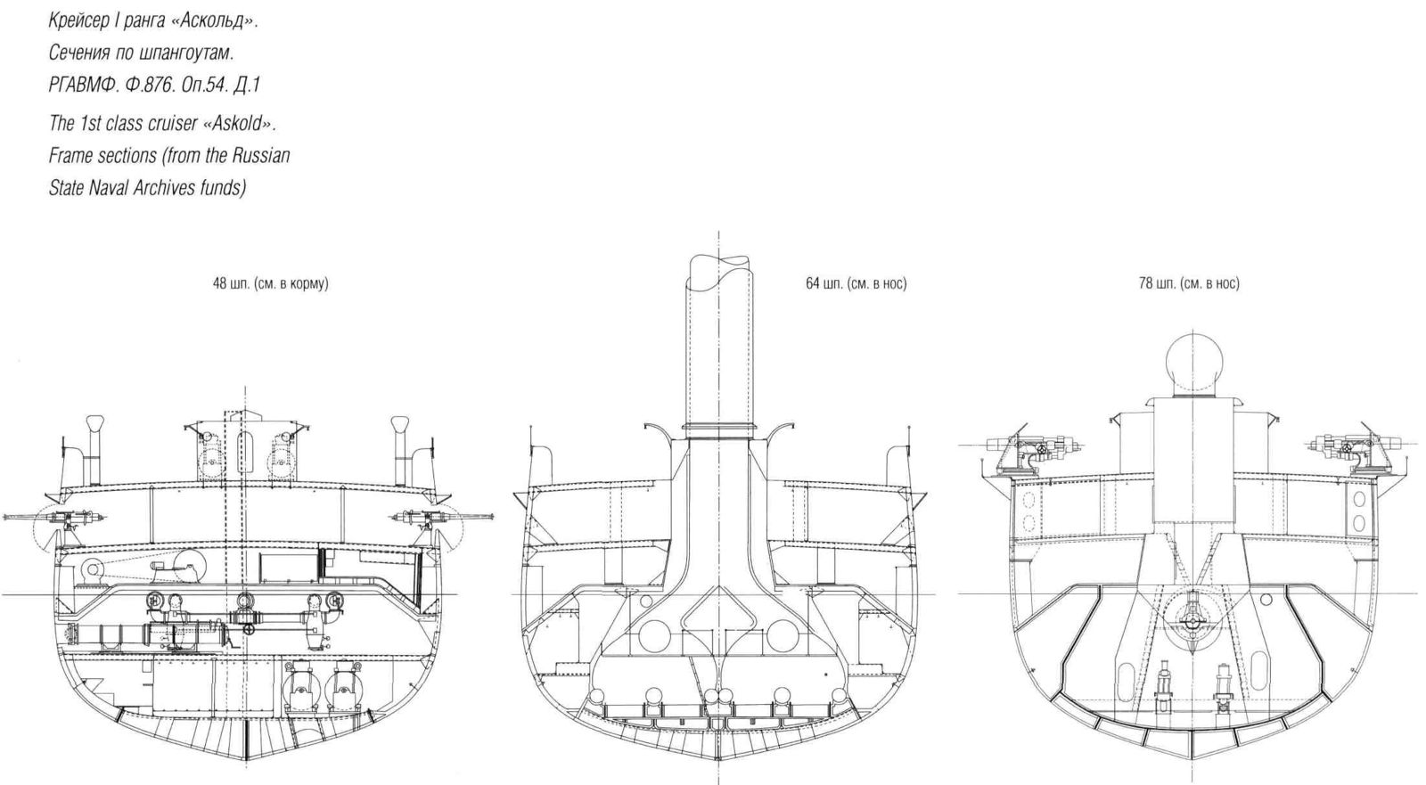 Крейсер аскольд чертежи