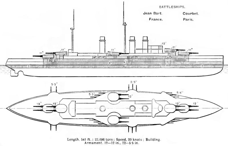 Datei:Courbet class diagrams Brasseys 1912.jpg