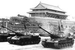 Chinese IS-2M heavy tanks on army parade, 1952.jpg