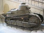 French Renault FT 17 tank on display at Musée de l'Armée, Les Invalides.jpg