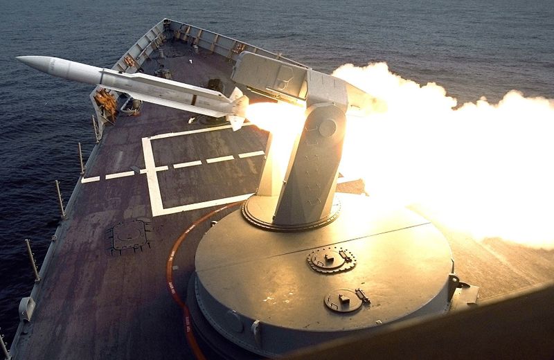 File:Mk-13-missile- Perry class FFG.jpg