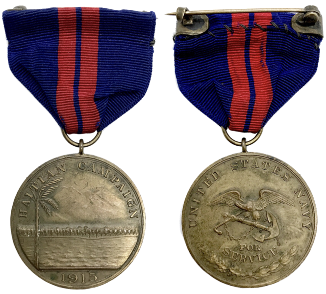 Plik:Haitian Campaign Medal 1915.png