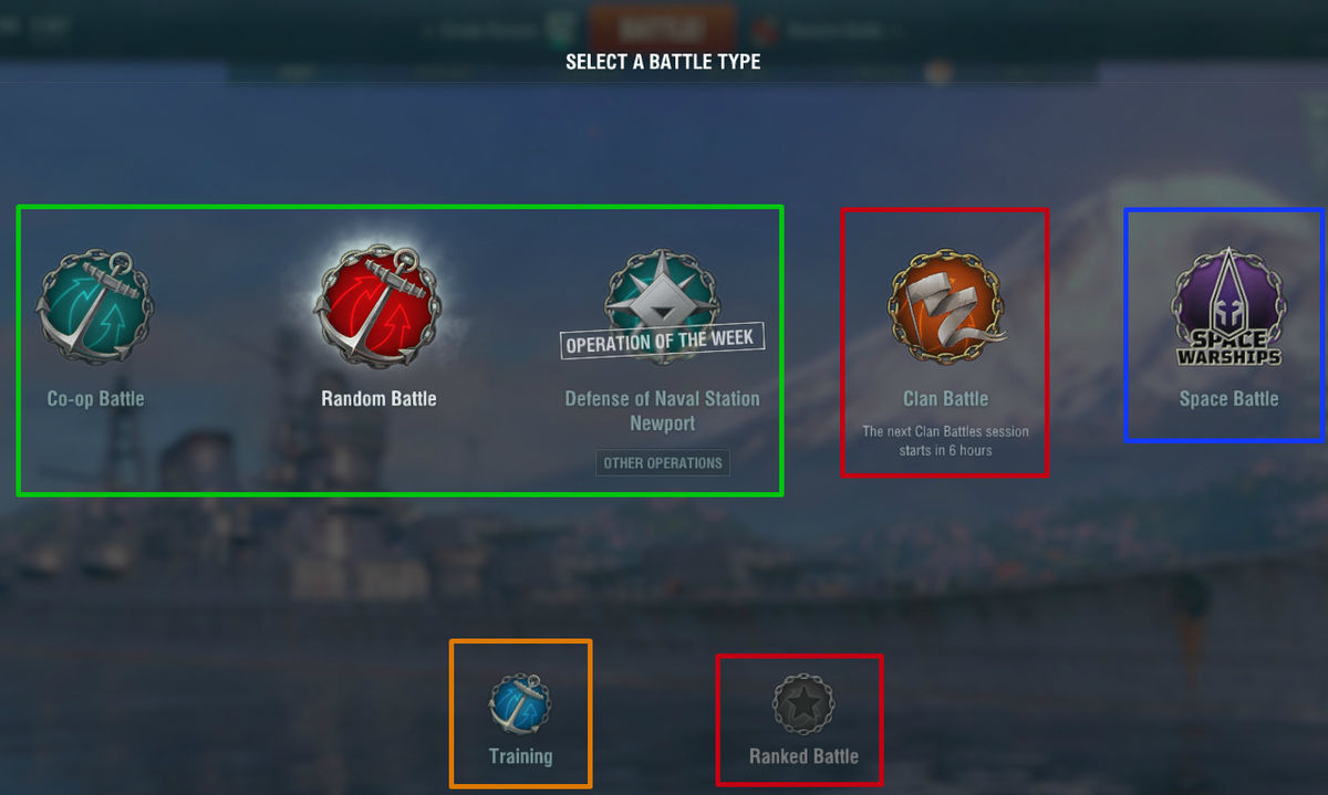 File:Port Battle Type Selection.jpg - Global wiki. Wargaming.net