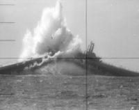 Уничтожение подводной лодки типа Balao