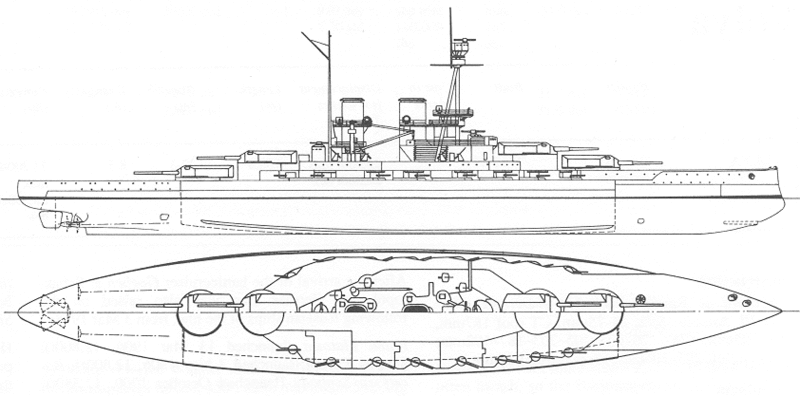 Plik:SMS Wurttemberg-linedrw top-and-side 1918b.gif