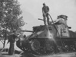 M3 Lee medium tank, Fort Knox. Maintenance of mechanized equipment. Tanks.jpg