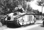 French tank nicknamed Bourgueil, destroyed near Avesnes on May 16, 1940..jpg