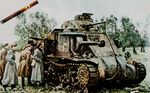 M3 Lee evaluated after beeing destroyed in battle.jpg