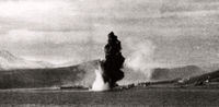 Tallboy_bomb_near_misses_Tirpitz_-_November_12_1944_09-45.jpg