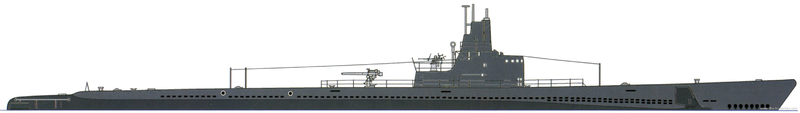 Arquivo:USS SS-238 Wahoo 1942 Submarine.png