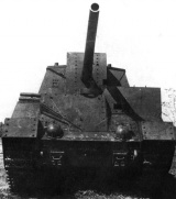 SU-14 Br2 with the 152.4mm