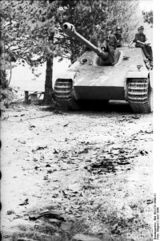 Jagdpanther in France, 1944.