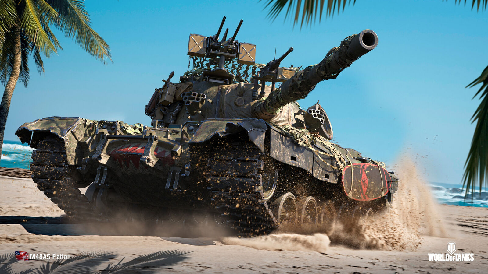 M48a5 Patton WOT. M48a5 Patton Art. M48 Patton песчаный. M46 Patton WOT.