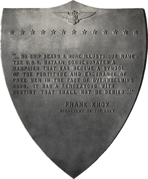 Plik:USS Bataan (CVL-29) shield.png