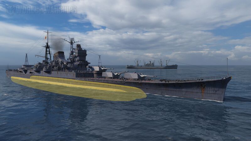 Plik:3 противоторпедная защита Mogami.jpg