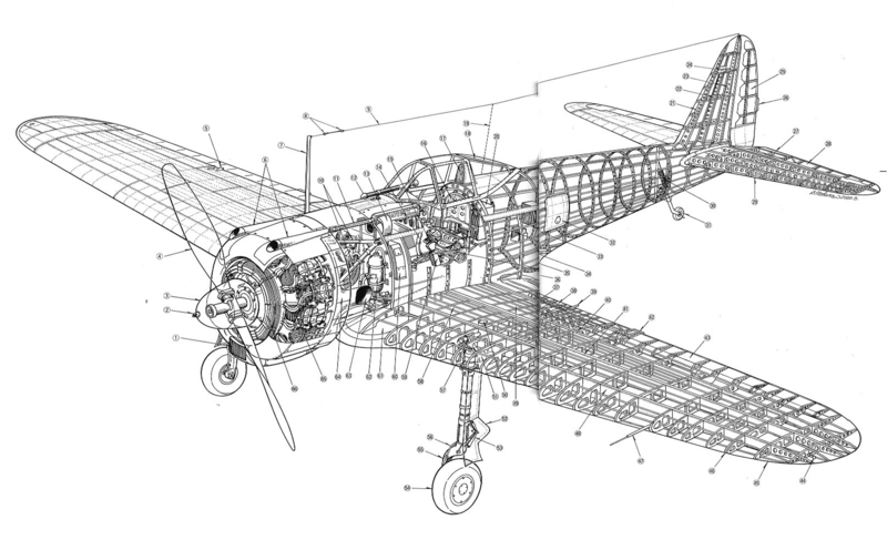 File:Ki-43-I схема.gif