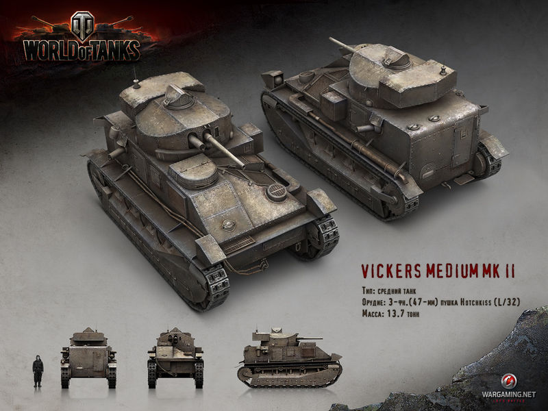 Datei:Vickers Medium Mk. II render.jpg