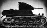 M3 light tank with rounded homogeneous welded turret