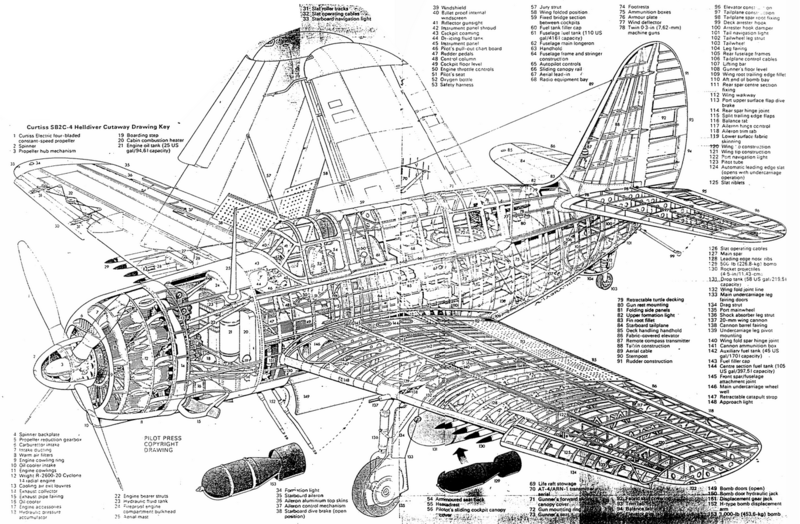 File:Схема Curtiss SB2C Helldiver.png