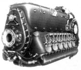 Aircraft engine, the Daimler Benz DB 603 used in the first prototype